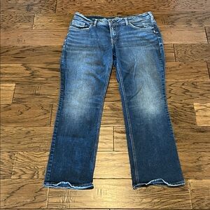 Silver Jeans Suki Slim Boot High Rise Size 16